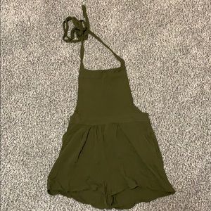Green Forever 21 Romper
